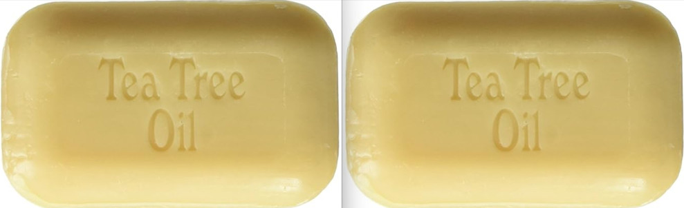 Soap Work Tea Tree Oil Soap Bar, 110 g, 3.88 Oz (Pack of 2)