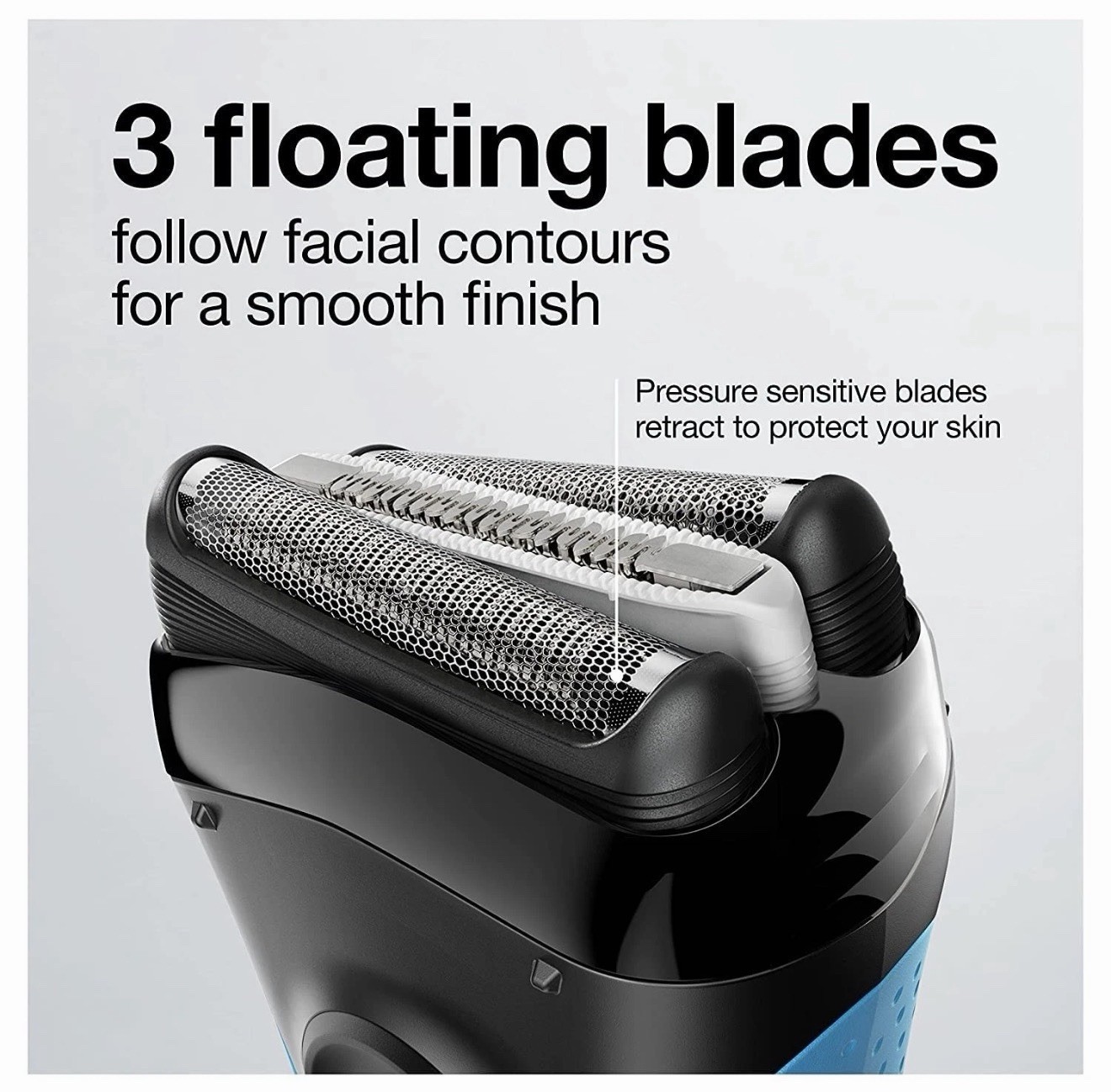 Braun Series 3 ProSkin Electric Shaver Wet & Dry Rechargeable Razor Open Box