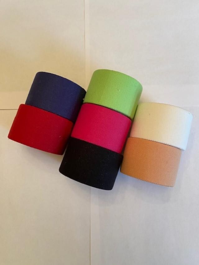 COLORED TRAINERS TAPE 3 rolls 1.5″x10yds. 7 COLORS *
