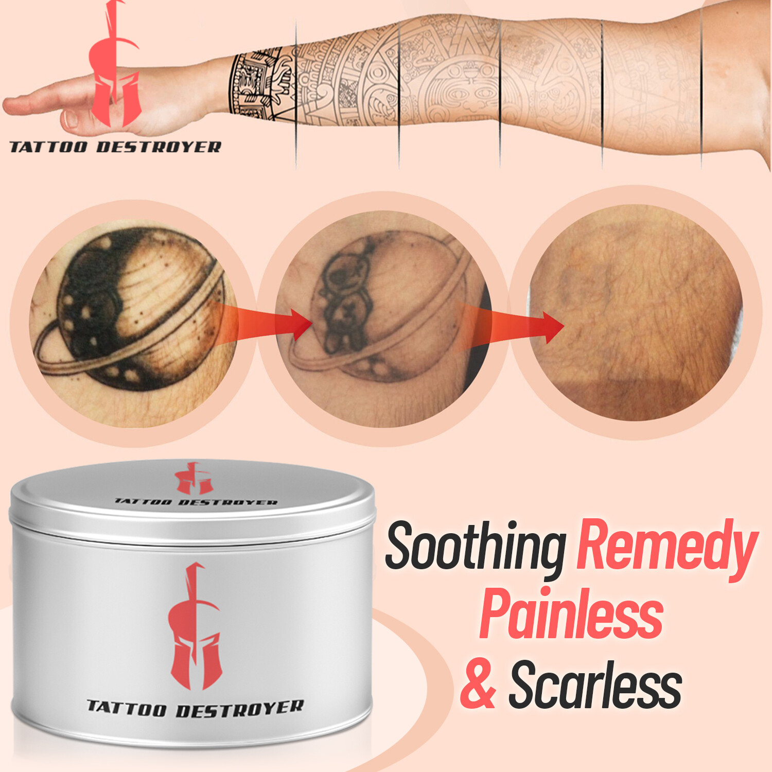 Permanent Tattoo Removal Cream