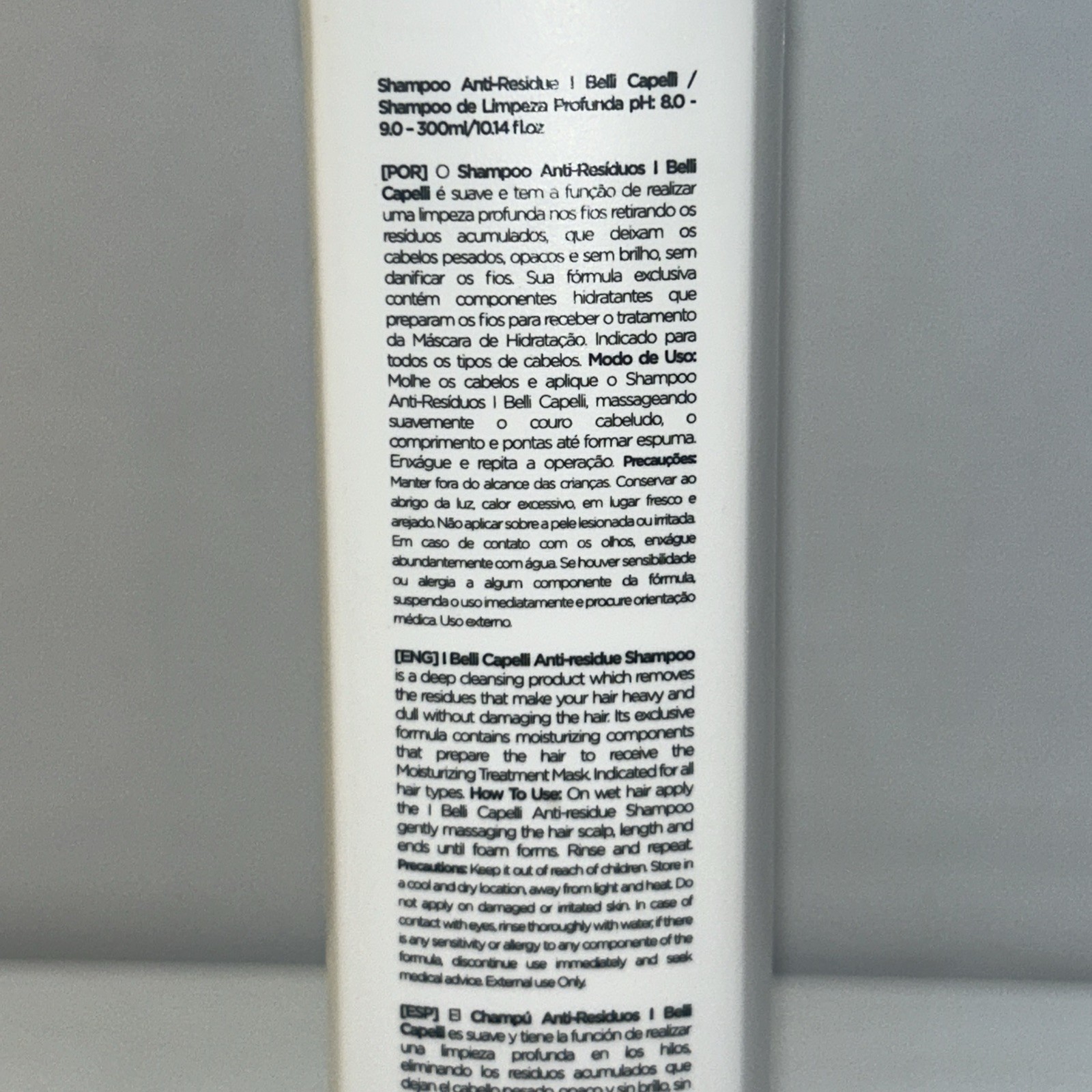 Ibelli Capelli Ravenna Deep Cleansing Anti Residue Shampoo 300 mL