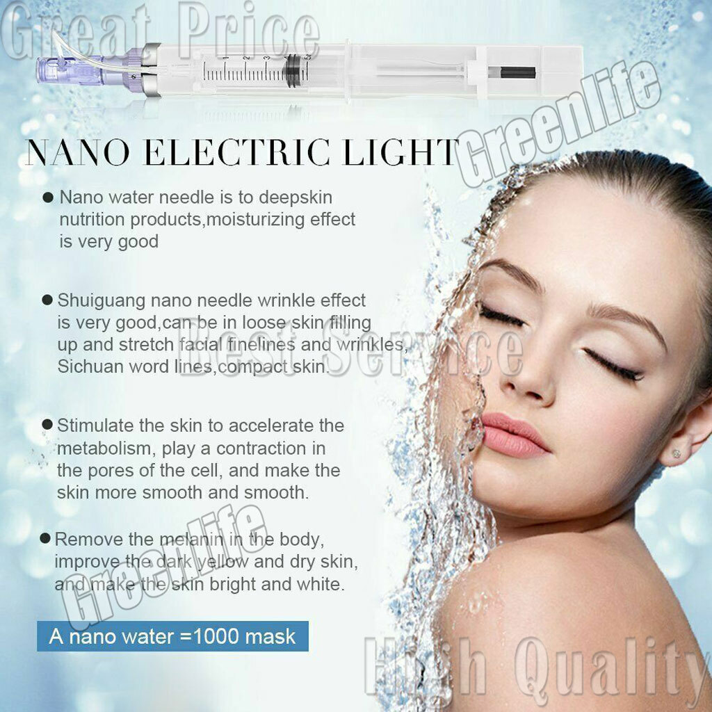 Mini Electric 2In1 Water Pen Facial Skin Care Beauty Machine Or Replacement Pins