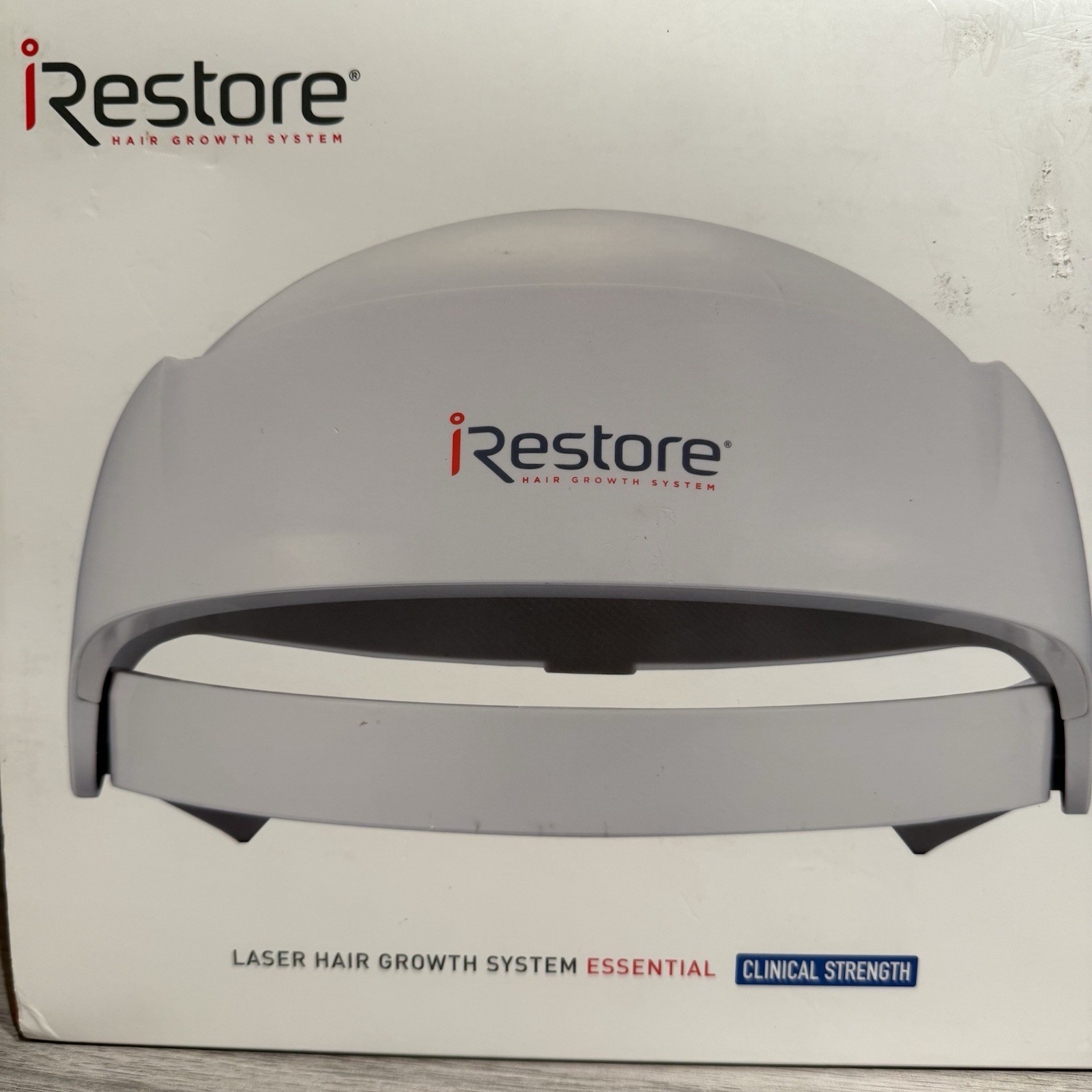 iRestore Essential ID-500-P Laser Hair Growth System Helmet FDA Clear 120 Diodes