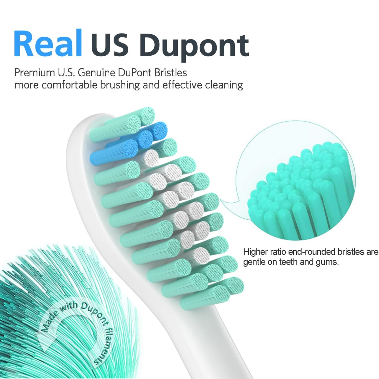 4/6/8/12/16* Electric Toothbrush Replacement Heads for Philips Sonicare E Series