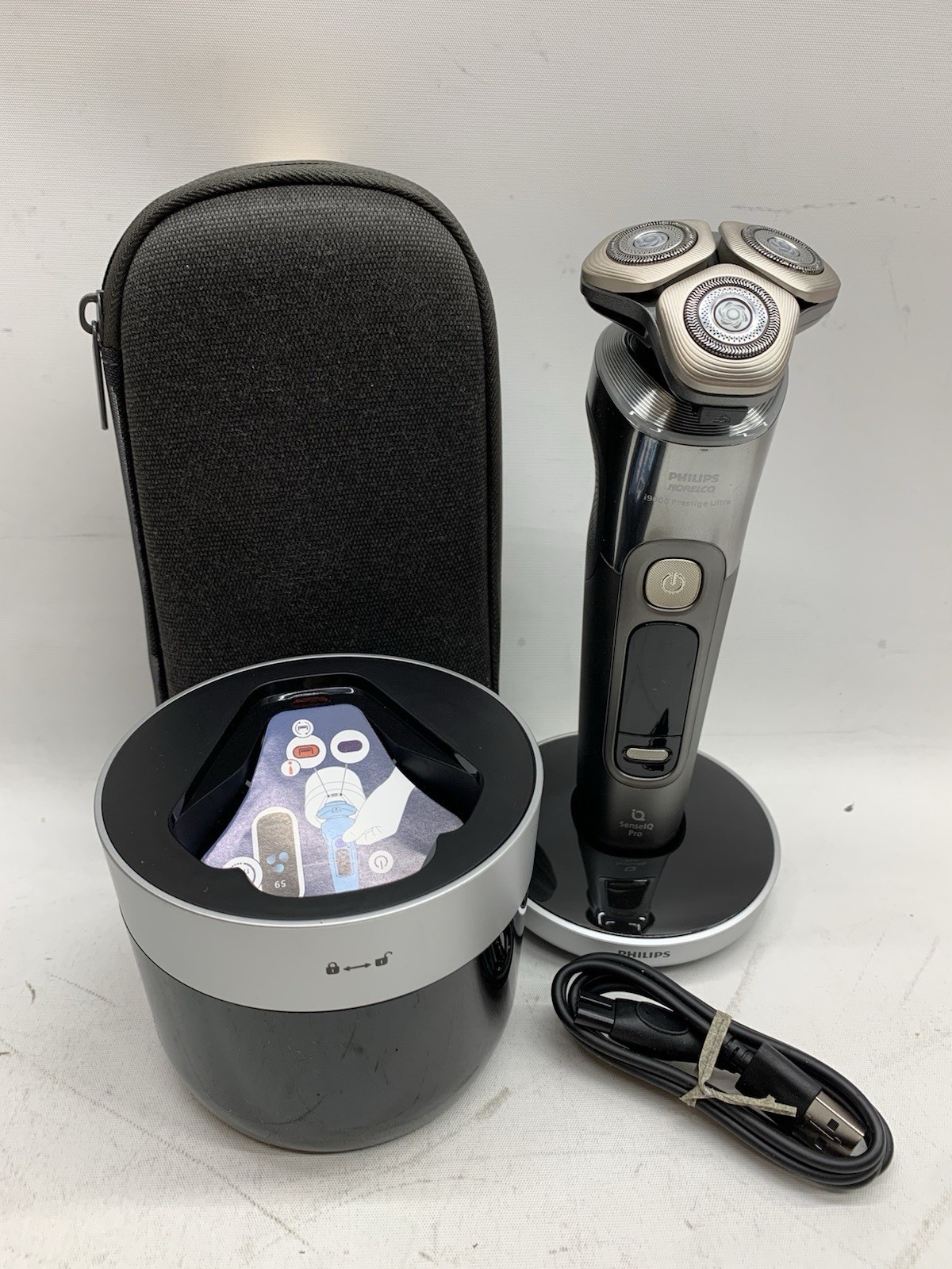 Philips Norelco i9000 Prestige Ultra SenseIQ PRO Electric Men’s Face Hair Shaver