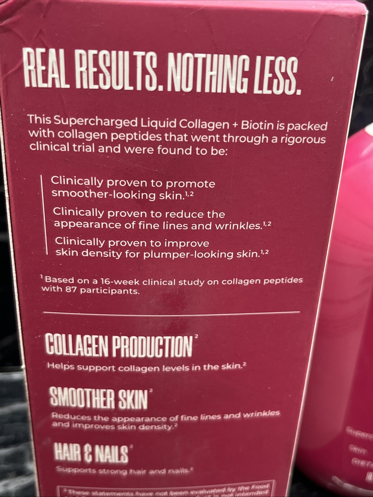 MAELYS COLLAGEN + BIOTIN ORANGE PEACH SUPERCHARGED LIQUID COLLAGEN 16.9oz NEW 🔥