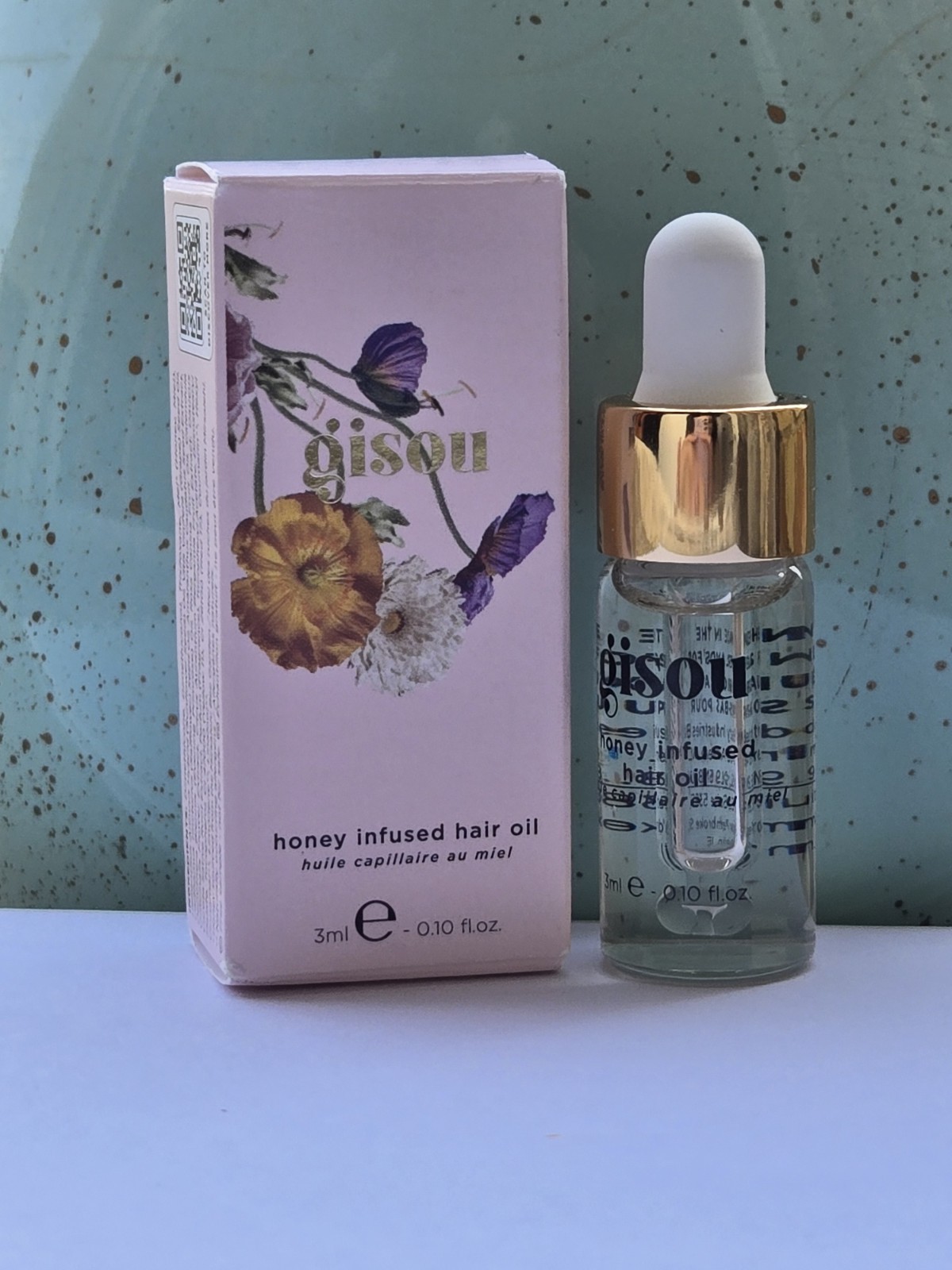 GISOU Honey Infused Hair Oil .1oz/3mL Travel Size – NEW in Box