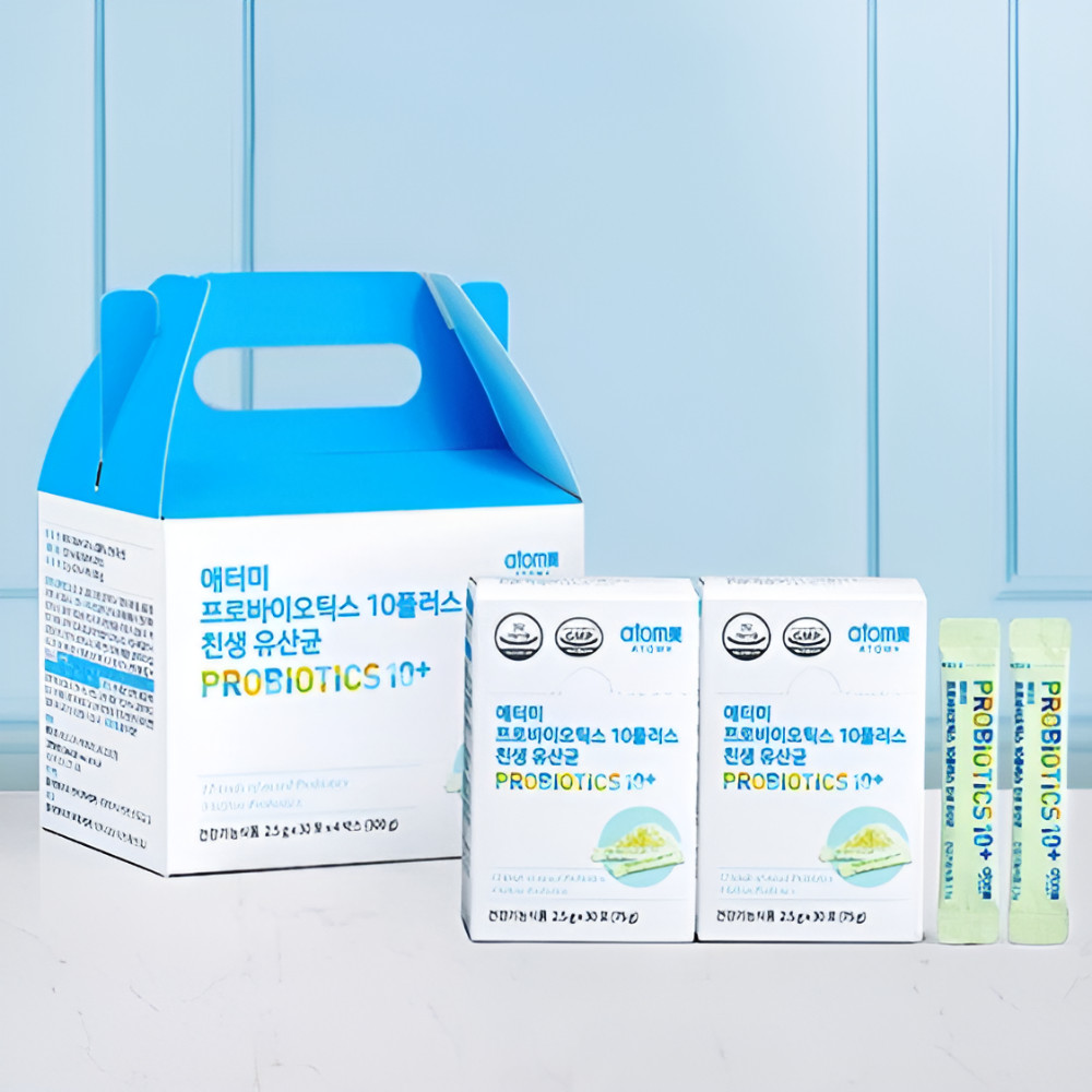 ATOMY Probiotics 10 Plus 12 Strains 3 Billion Cfu Digestive Health 120 Sticks