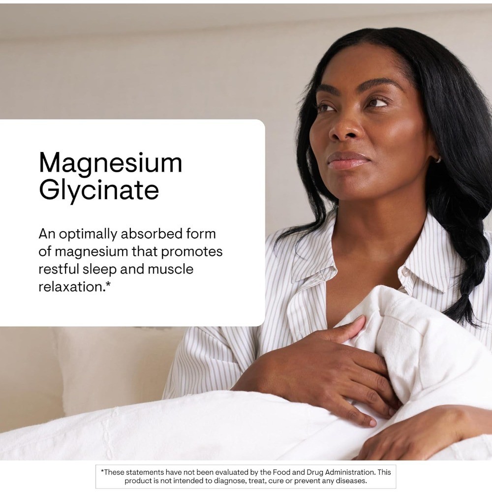 THORNE Magnesium Glycinate supplement Supports Restful Sleep,Muscle Relaxation