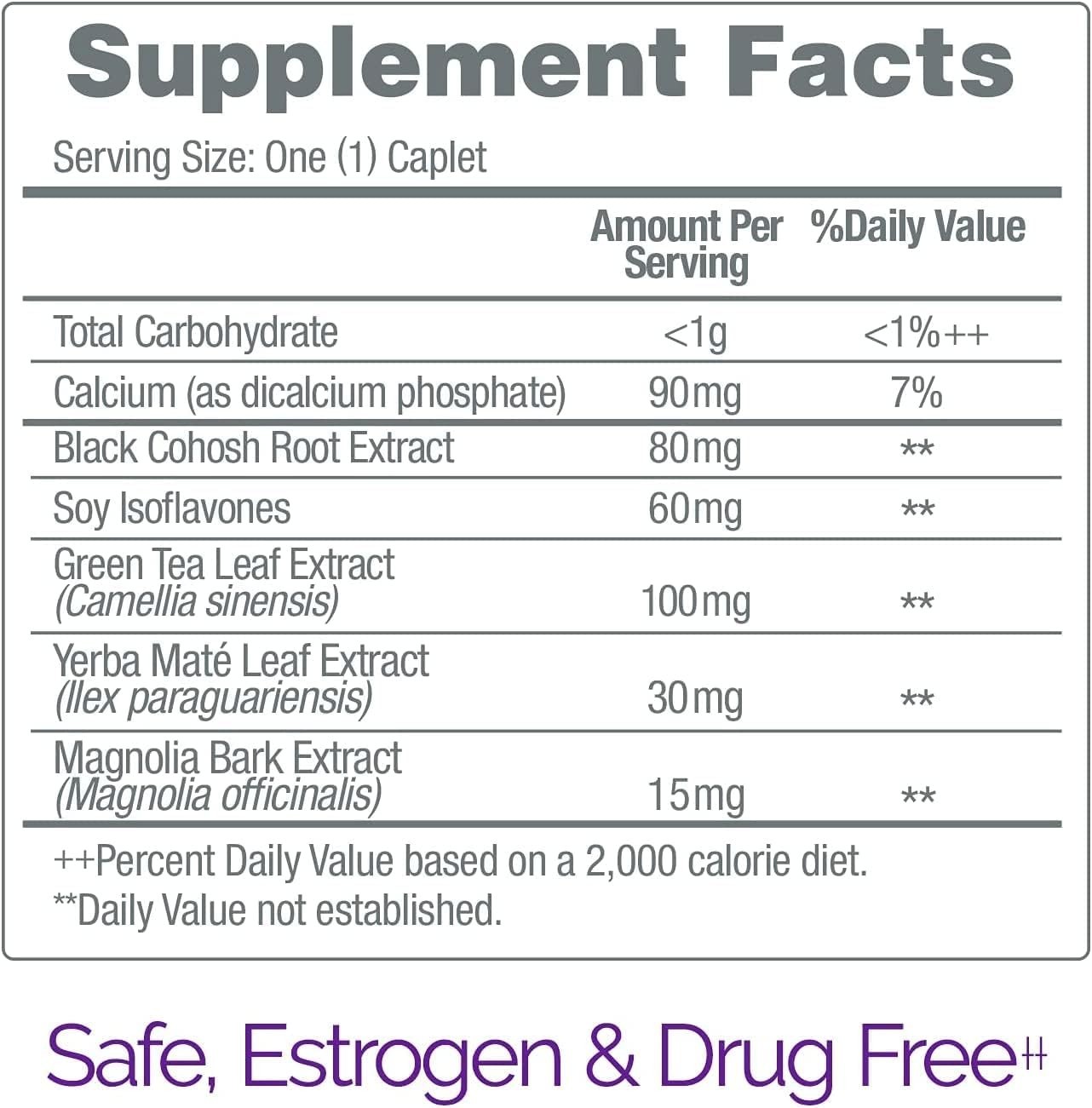 Clinically Proven Capsules for Menopause Relief: Stress and Energy Support