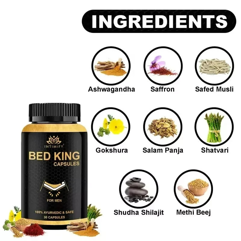 NEW . 30 Powerful Capsules . Works In 10 Minutes. 100% Money Back Guaranteed SF