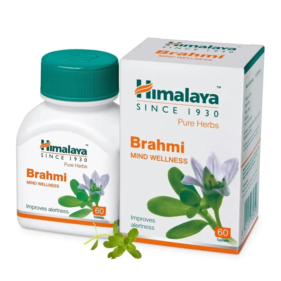 5 X Himalaya Brahmi Tablets Very Fast Free Shipping 100% money Back ! Exp 2026