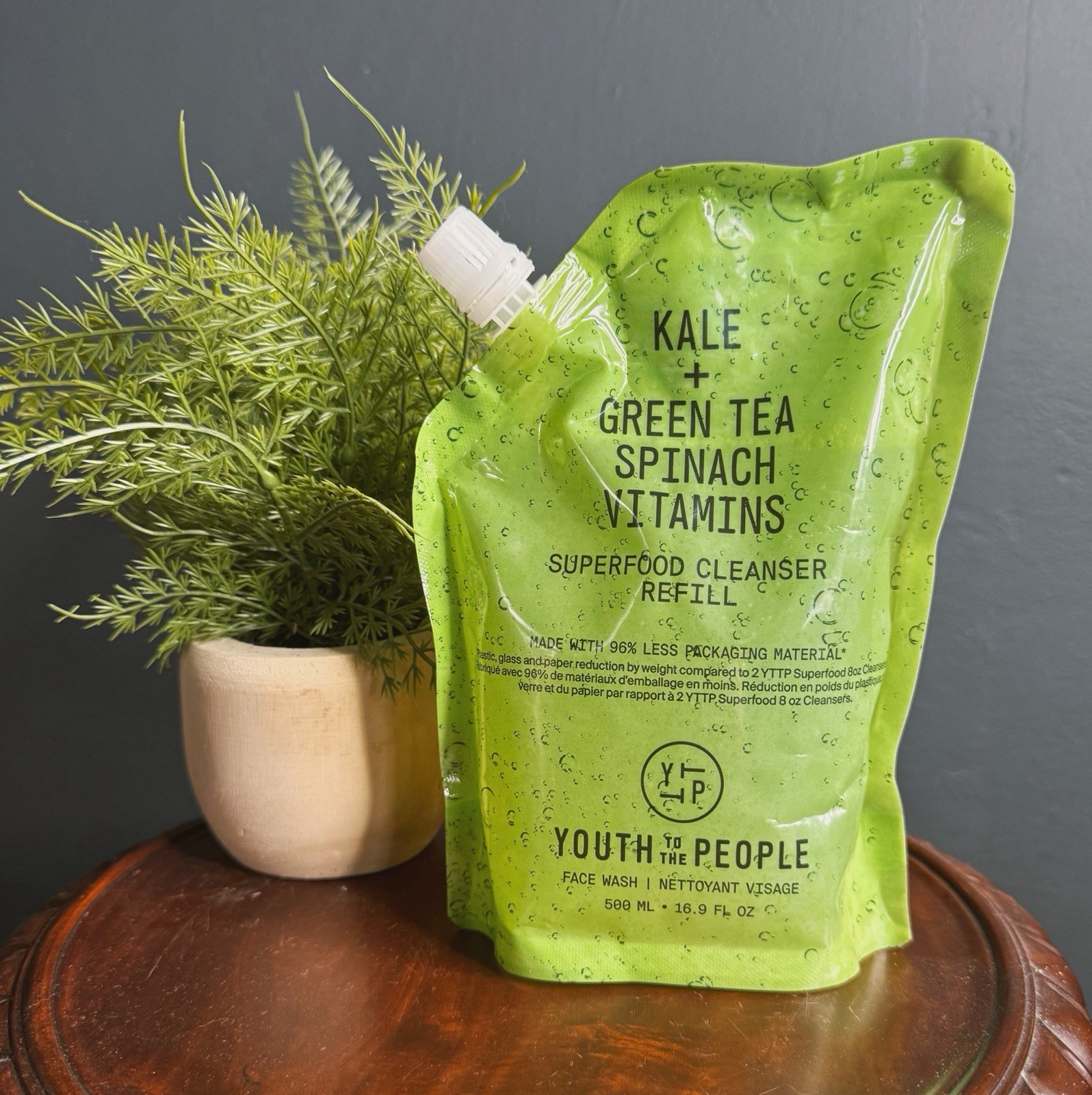 Youth To The People Superfood Cleanser Refill 16.9 fl oz Clean Beauty Sealed