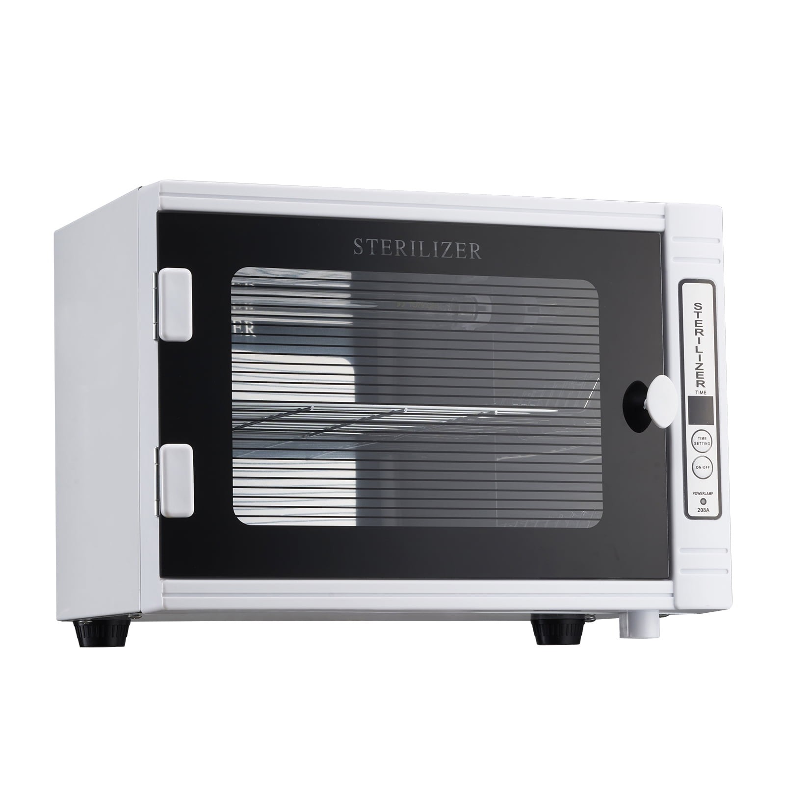 12L Nail Tool Cleaning Machine with Timer, Tool Cabinet Cleaner Box, Tempered
