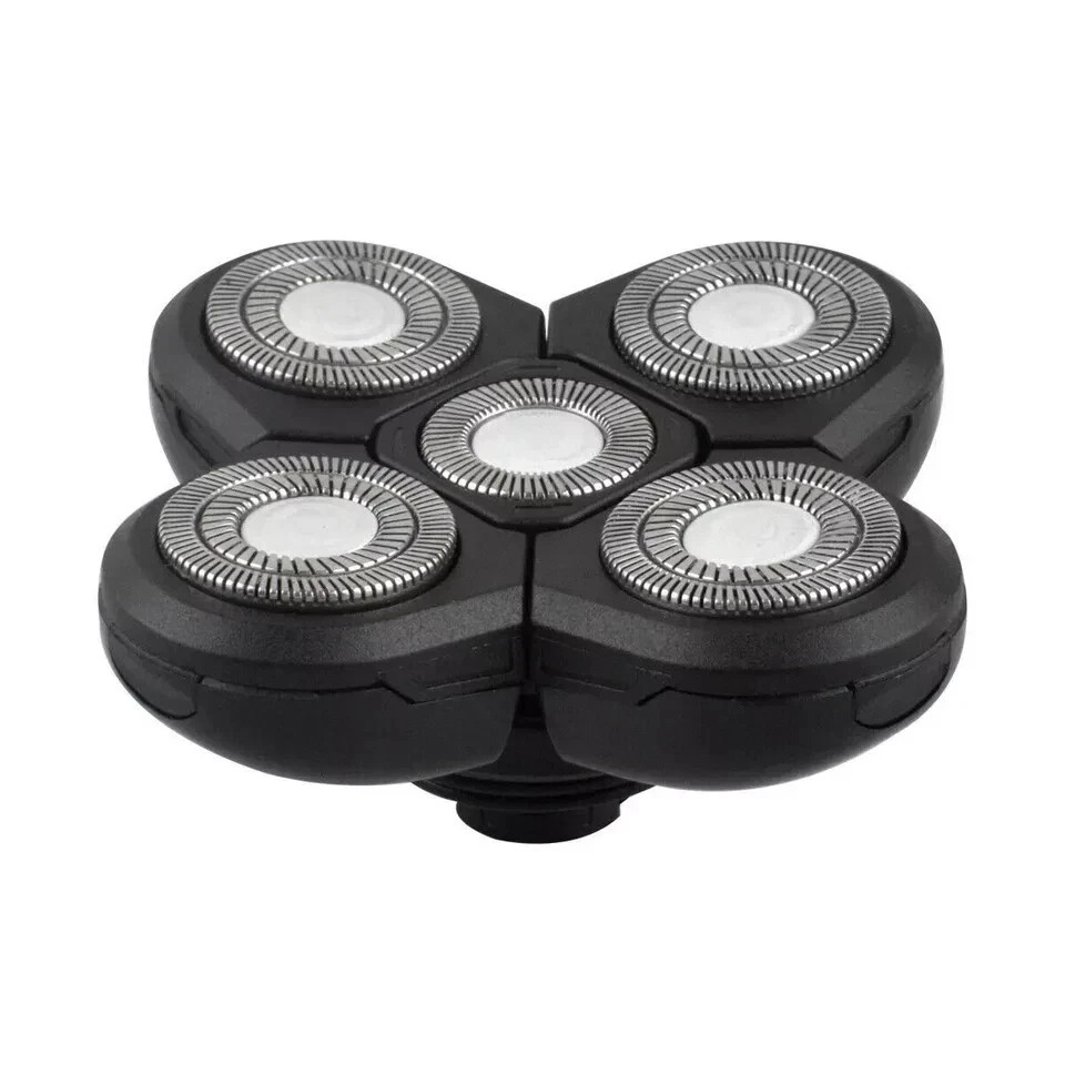 2X 5Blades Floating Shaving Bald Replacement Shaver Head For Electric Razors