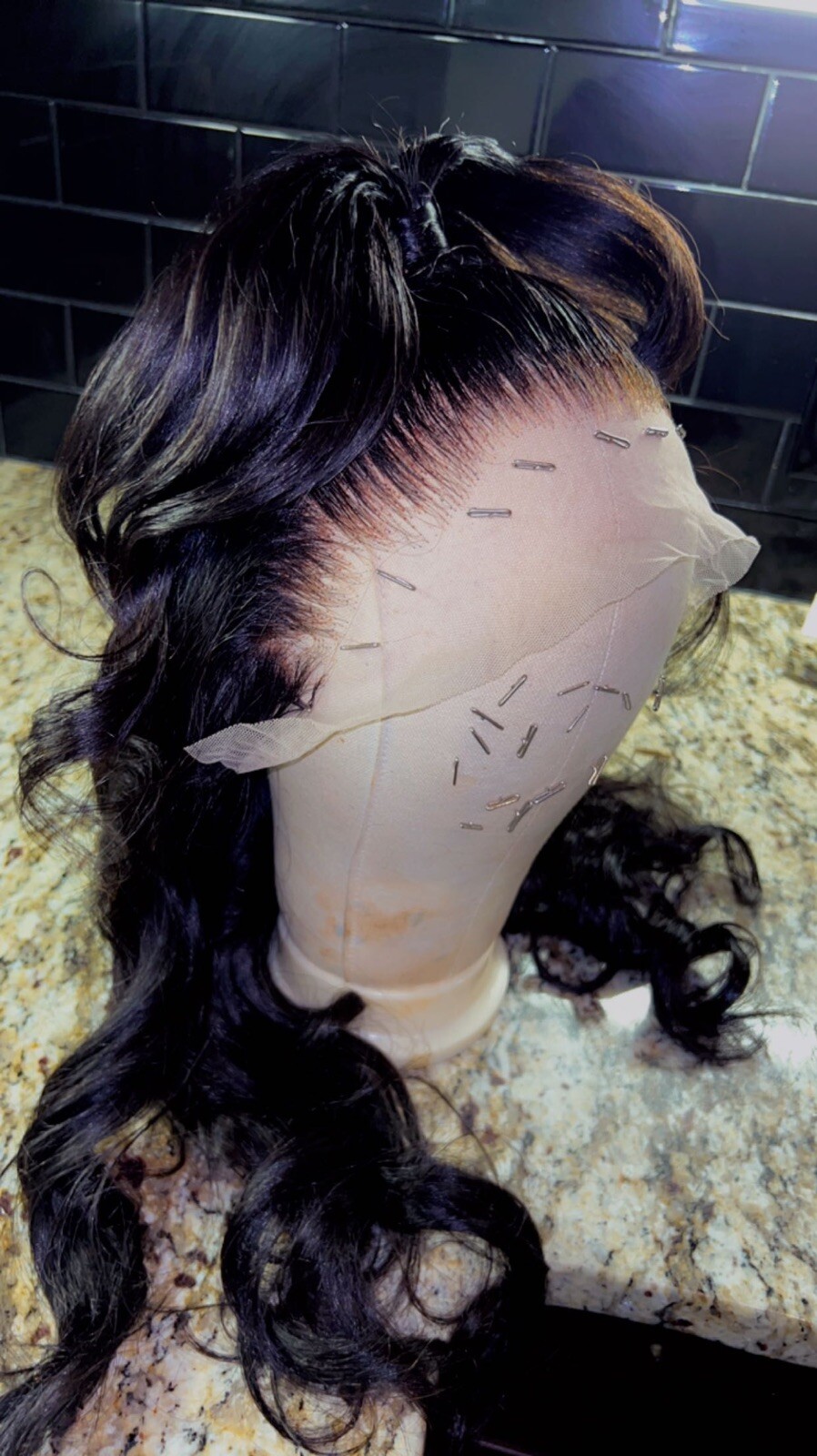 Pre-plucked Glue-less 26’ Bodywave transparent lace wig (Ready2Ship)