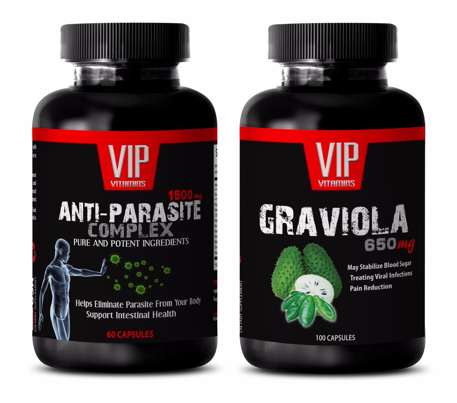 Parasite cleanse for humans – ANTI PARASITE – GRAVIOLA 2B COMBO – graviola sours
