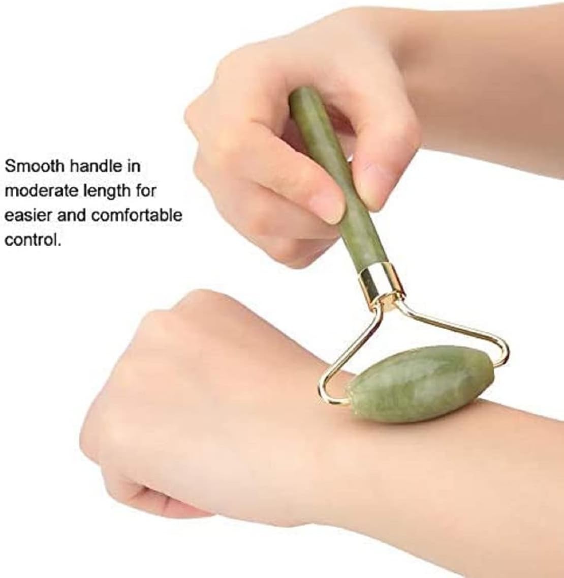 Jade Roller Gua Sha Facial Massage Set 5PCS Face Sculpting Skin Care Tool