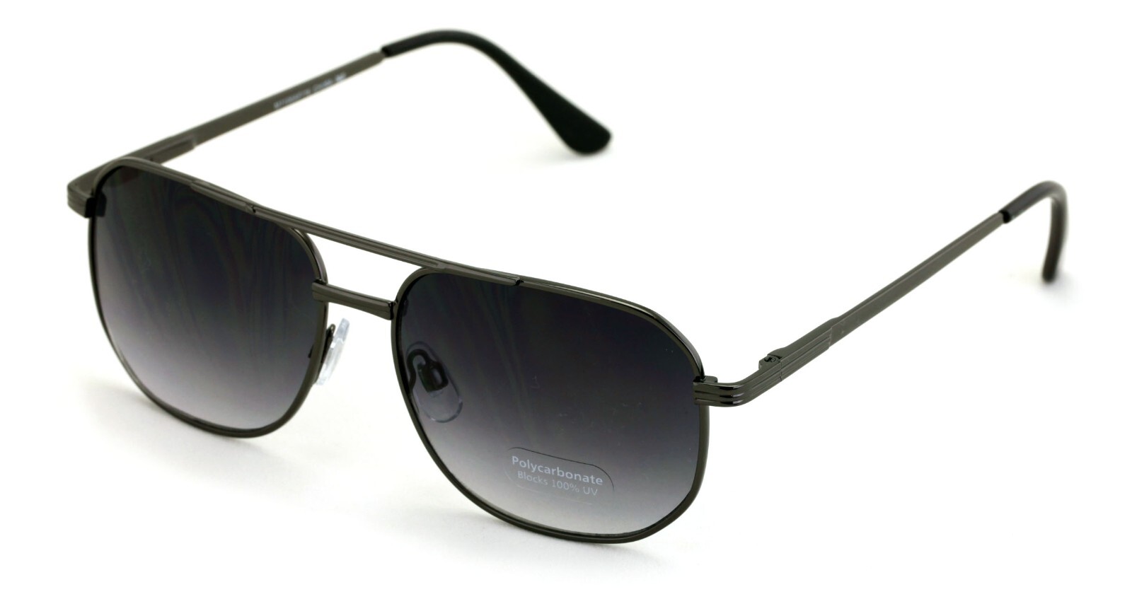 Metal Rectangle Sunglasses – Aviator Spring Hinge Tinted Readers Reading Glasses