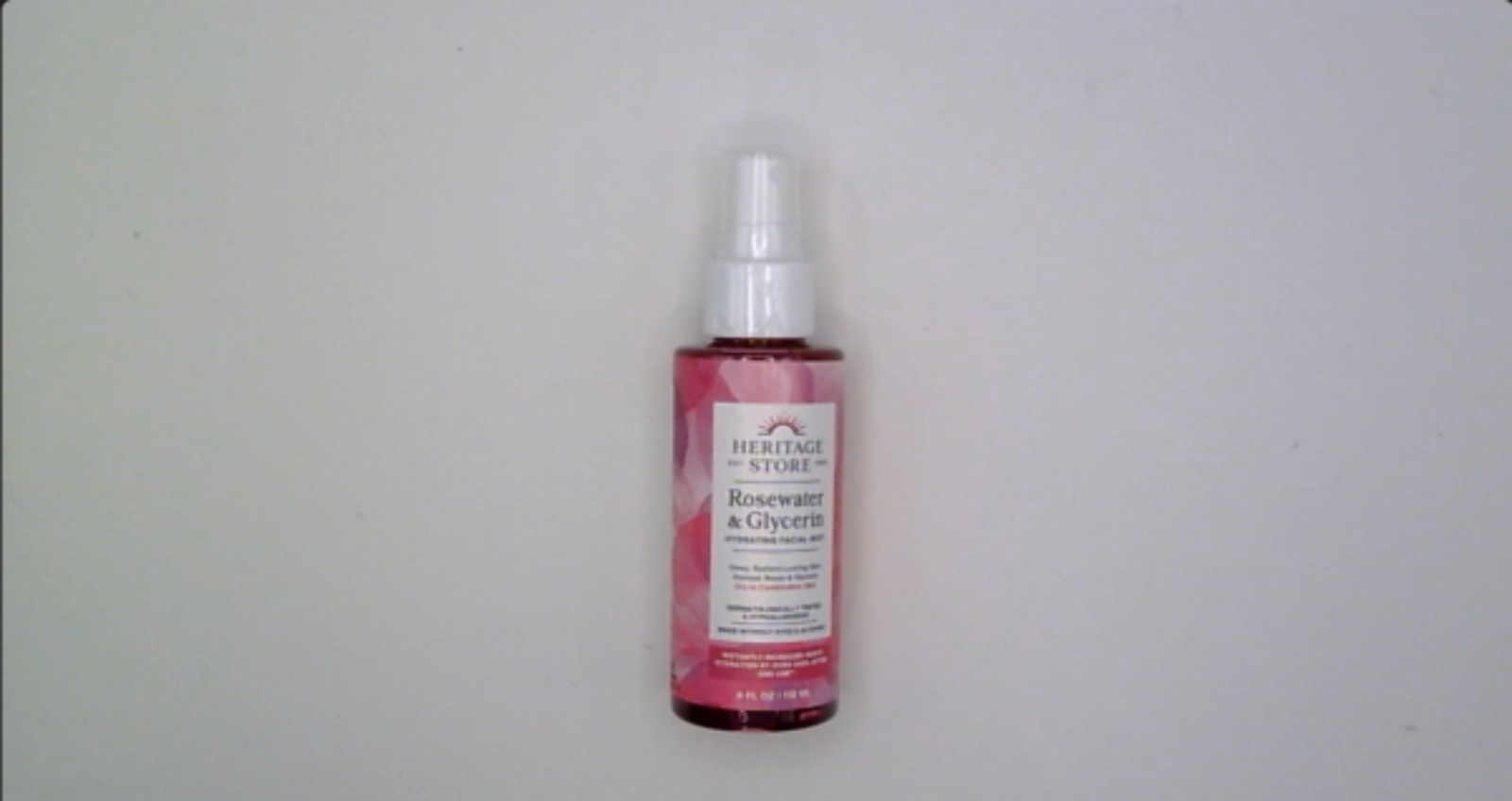 6/27 HERITAGE STORE Rosewater & Glycerin Hydrating Facial Mist – Dry Combination