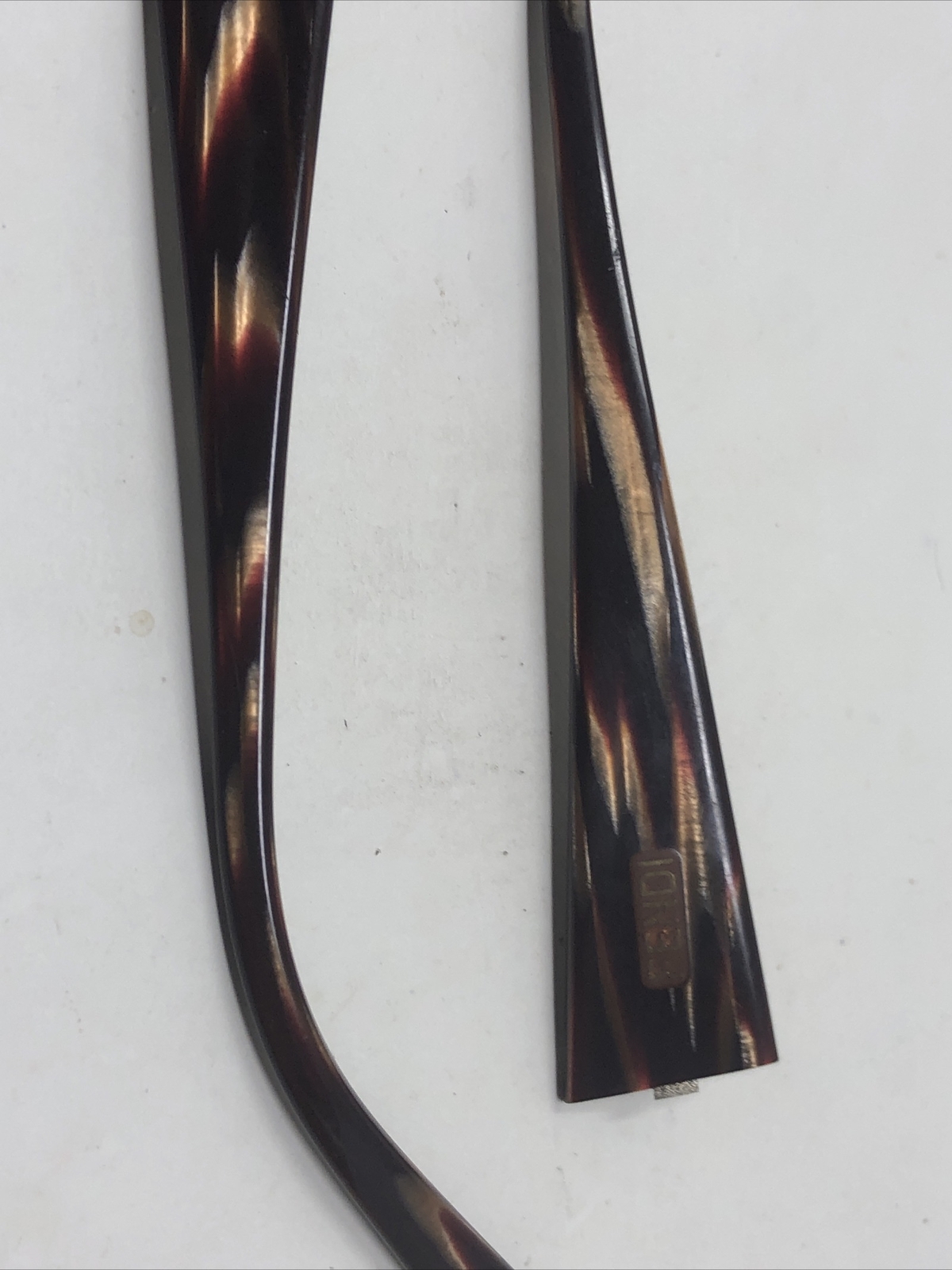 FENDI F603 210 140mm BROWN ITALY TEMPLE ARM PARTS Z841