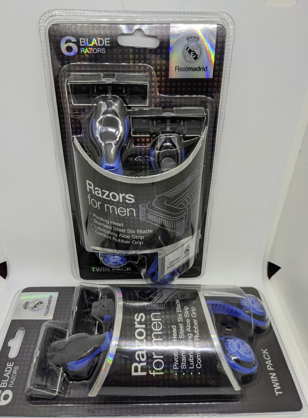 🆕 Real Madrid Men and Women’s 6 Blades Razor Official Product buy 1 Get 1 free!