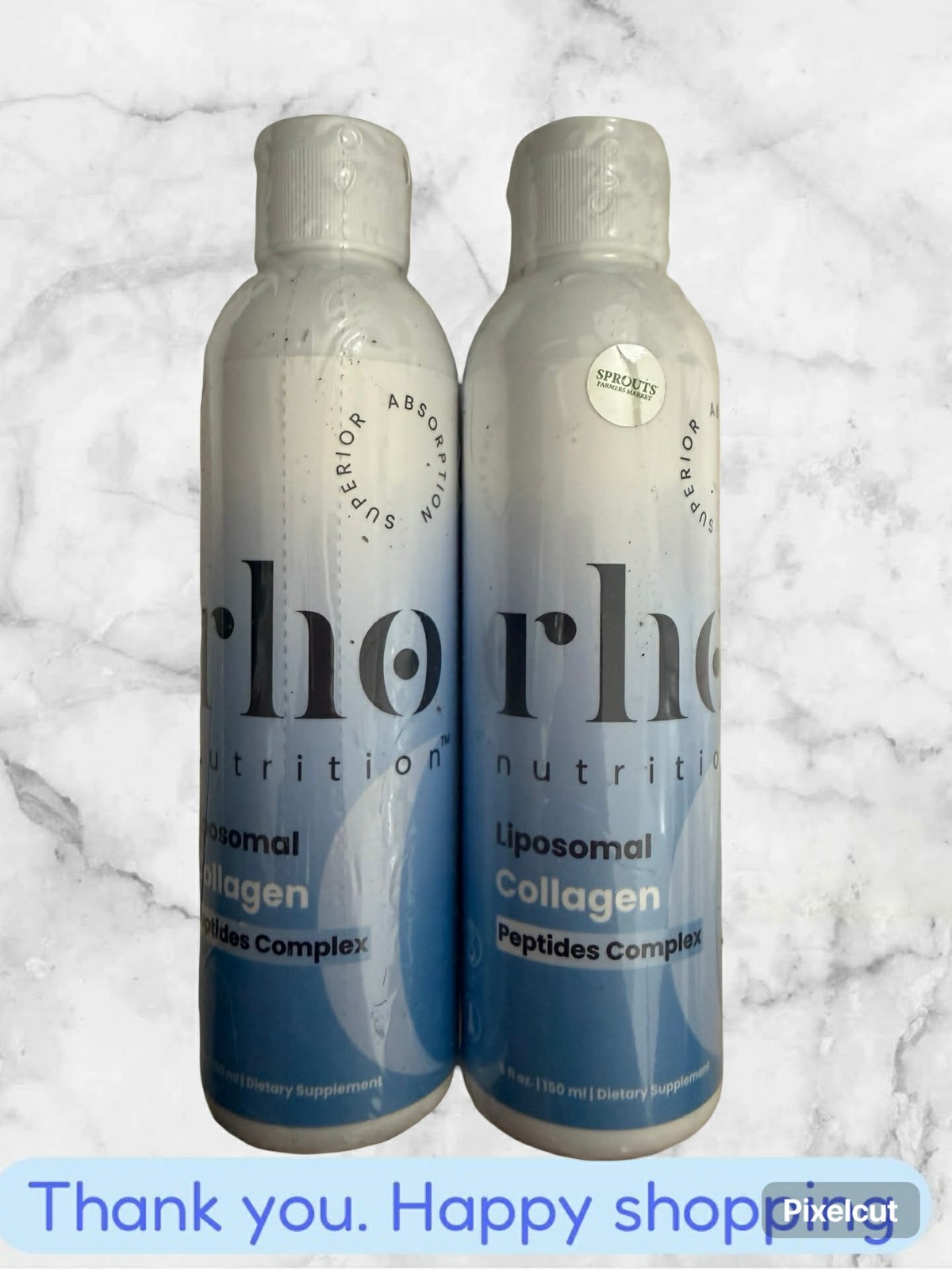 FOR 2 Rho Nutrition Liposomal Collagen Peptides 5 oz Superior Absorption NEWSHIP