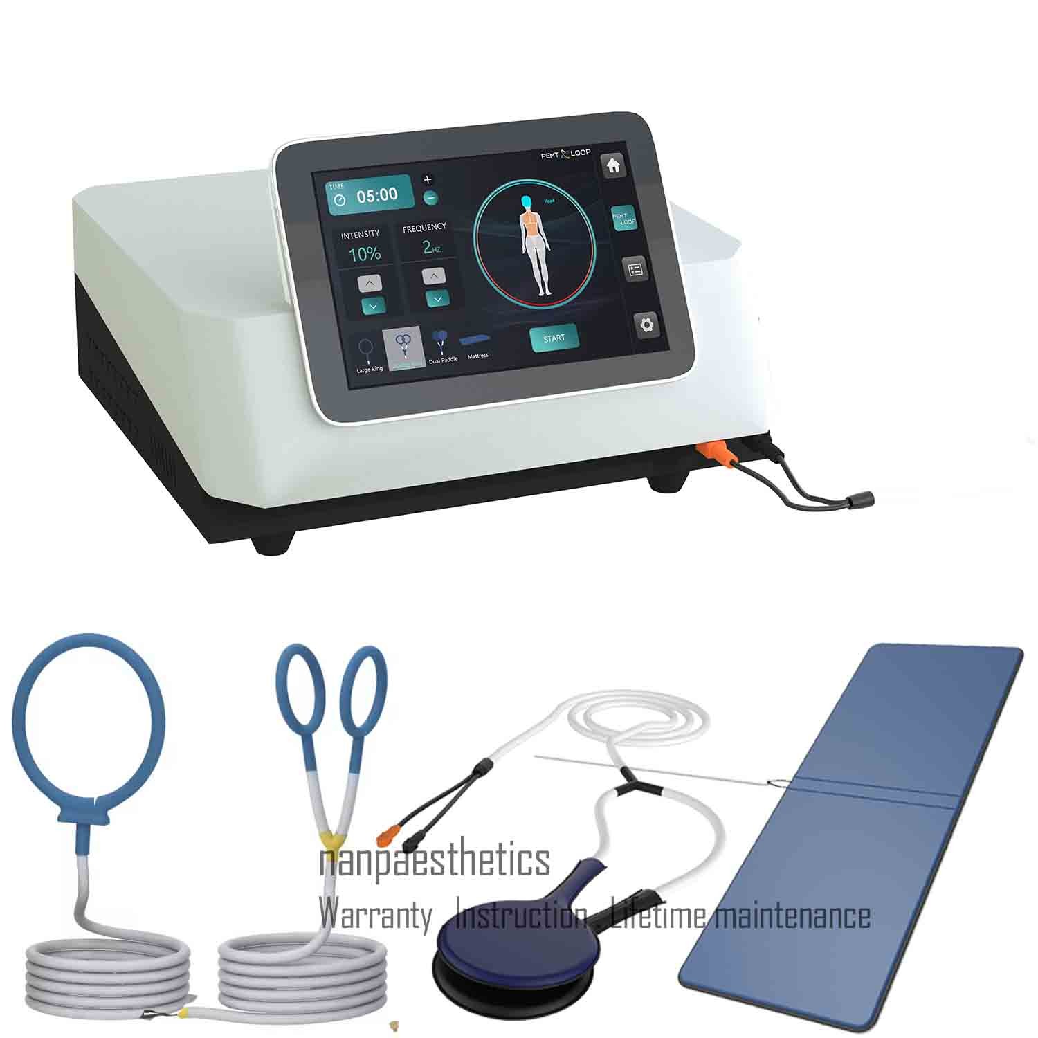 Professional Pmst Loop Pemf Magnetic Therapy System Pain Relief Physical Machine