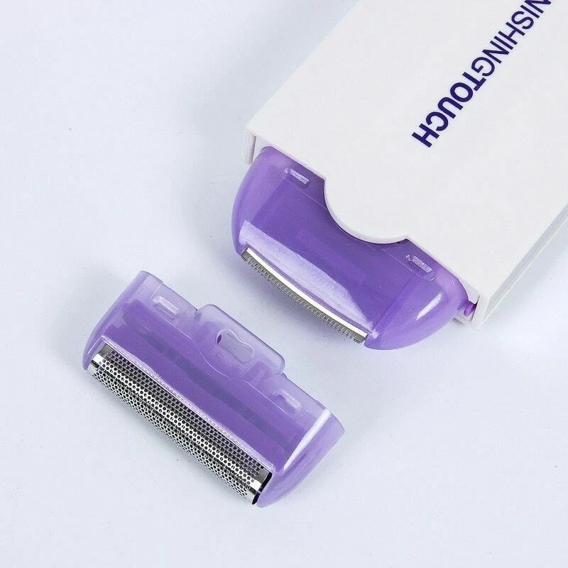 2-in-1 Epilator Women Painless Touch Facial Body Hair Removal Depilator Shaver