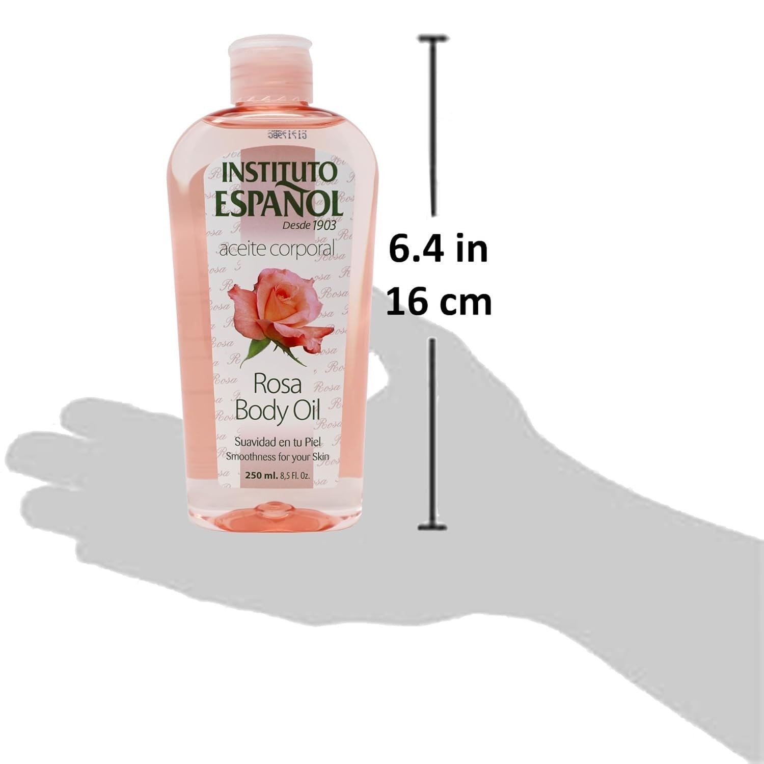 INSTITUTO ESPANOL ROSA BODY OIL, 2 PACKS, MADE IN SPAIN, FREE SHIPPING
