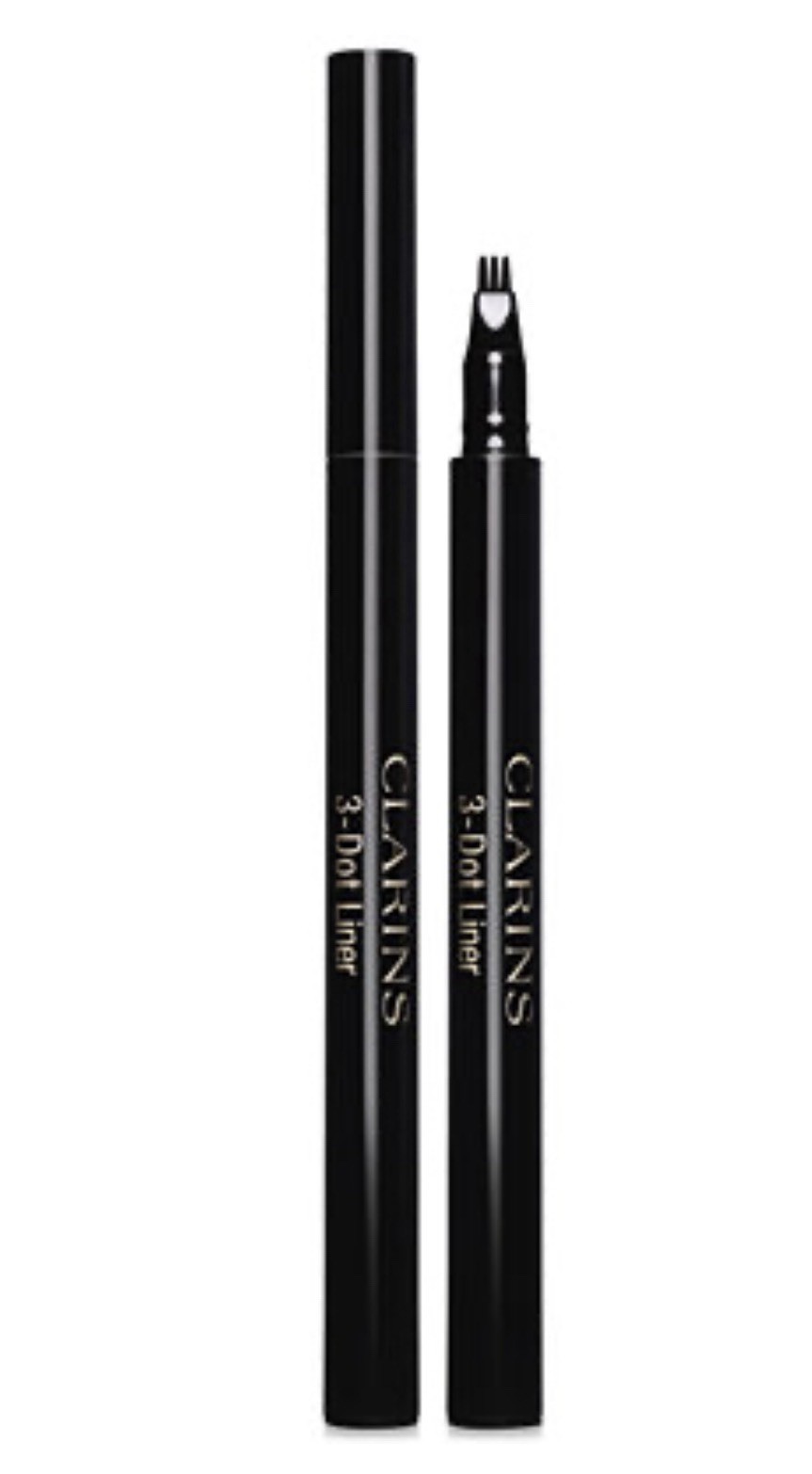 Clarins 3-Dot Liner Tester Long-Lasting – Black/Noir – 0.023 oz NWOB