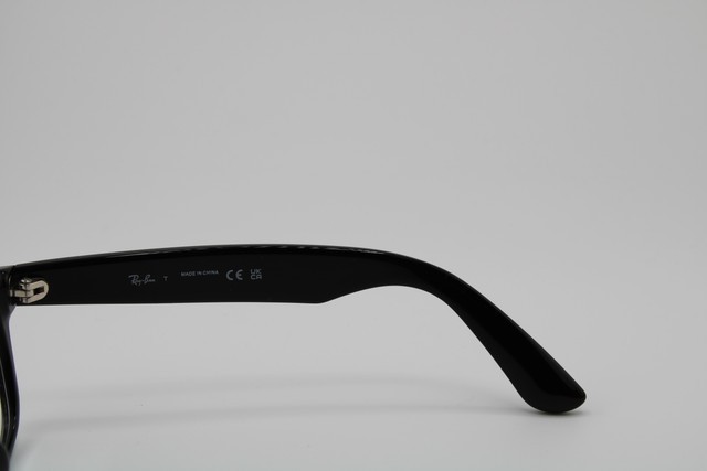 NEW RAY-BAN RB 5184F 2000 BLACK SILVER AUTHENTIC EYEGLASSES 52-18