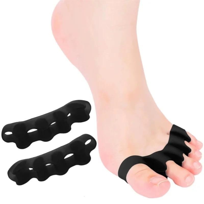Toe Separators Silicone Bunion Corrector Gel Toe Spacers Foot Alignment