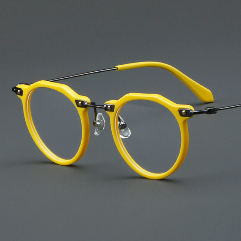 New Reading Glasses Men Women Unisex Readers Acetate Retro Round Eyeglass frames