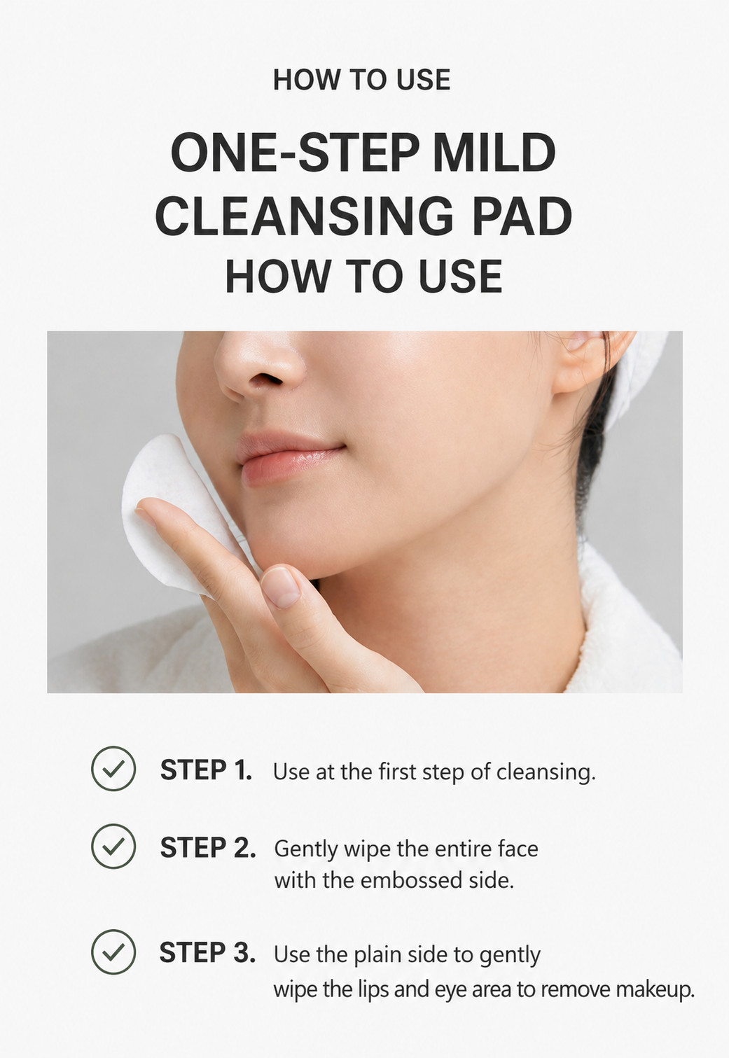 Celimax Eraser One Step Mild Cleansing Pad 60 Sheets