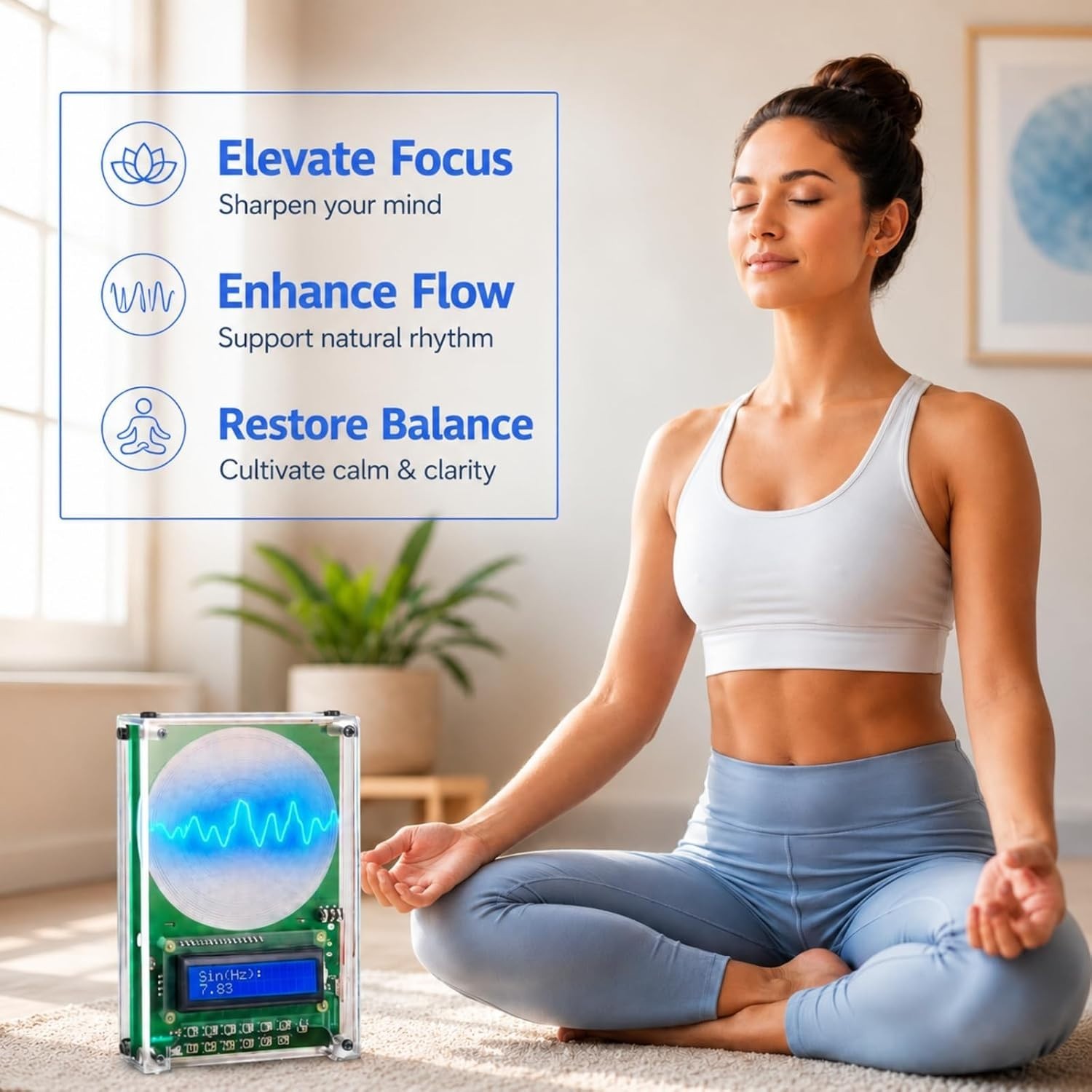 Calminity -Healing Frequency Generator NEW Meditation Hz