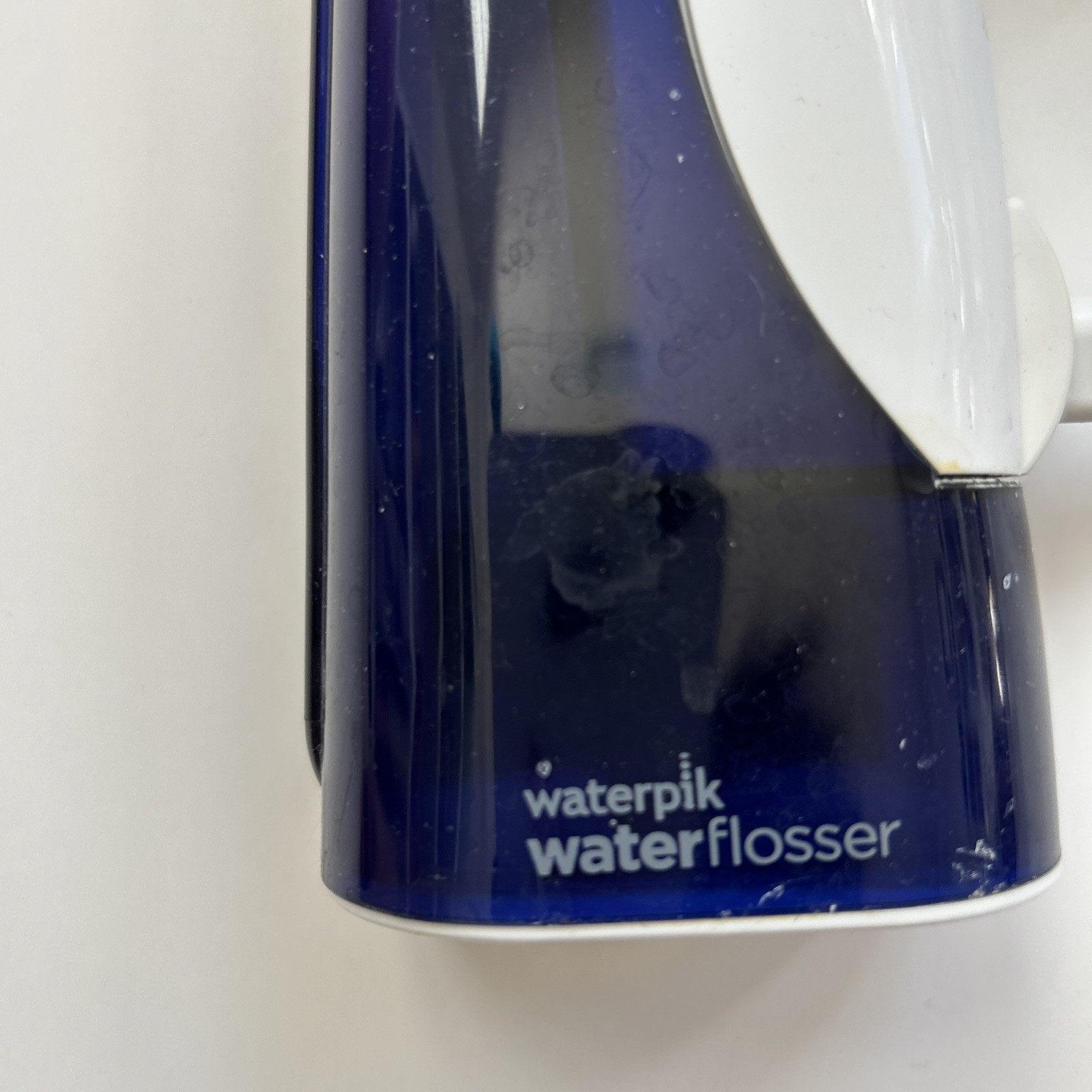 Waterpik Cordless Water Flosser Blue White WP 60 Portable Rechargeable w Charger