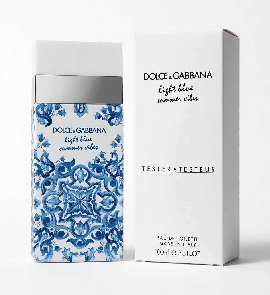 Dolce & Gabbana Light Blue Summer Vibes Eau de Toilette Spray Tester 3.3
