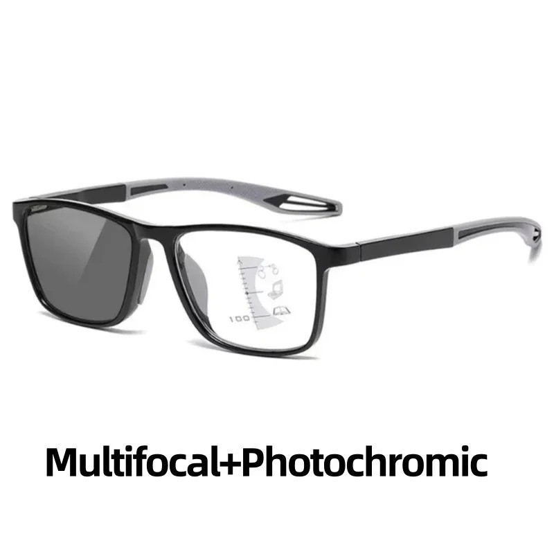 Multifocal Progressive Glass Transition Photochromic Varifocal Reading Anti-blue