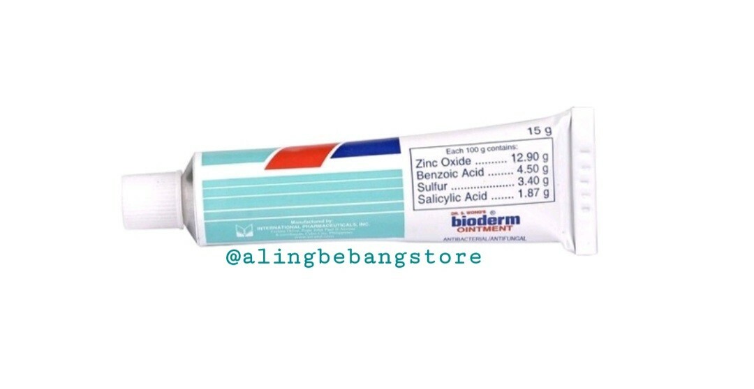 (1) Bioderm Ointment15grms ANTIFUNGAL NONE – IRITANT MILD AND SAFE (Exp. 2026)