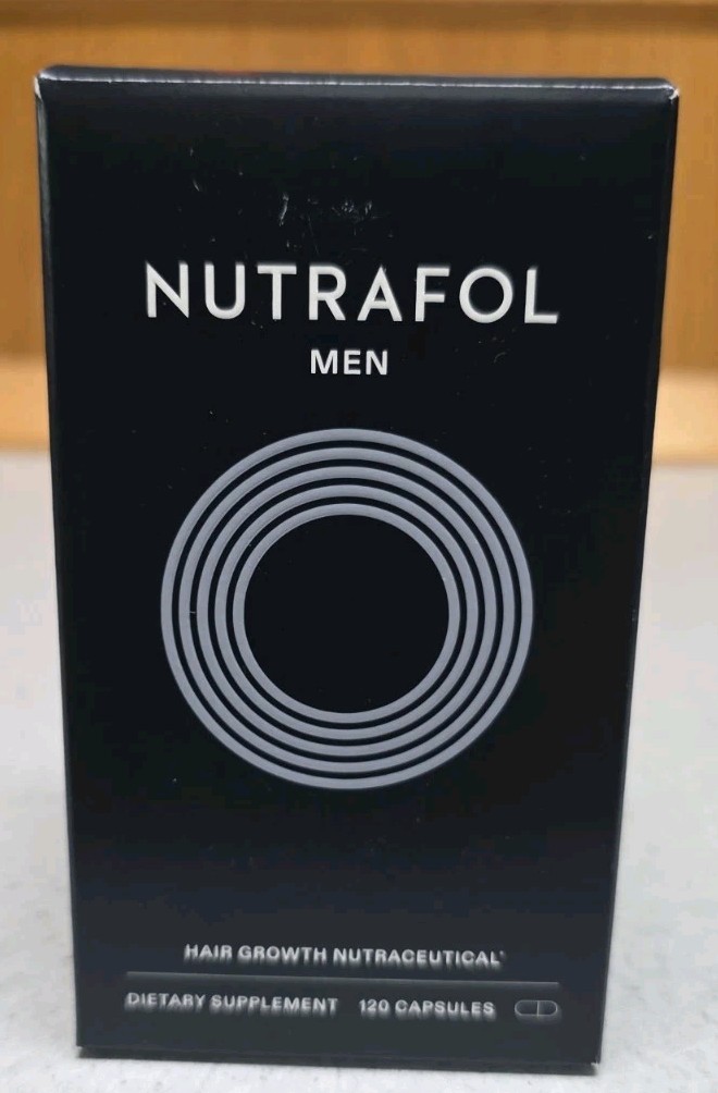 NUTRAFOL Men’s Hair Growth Supplement Capsules – 120 Count