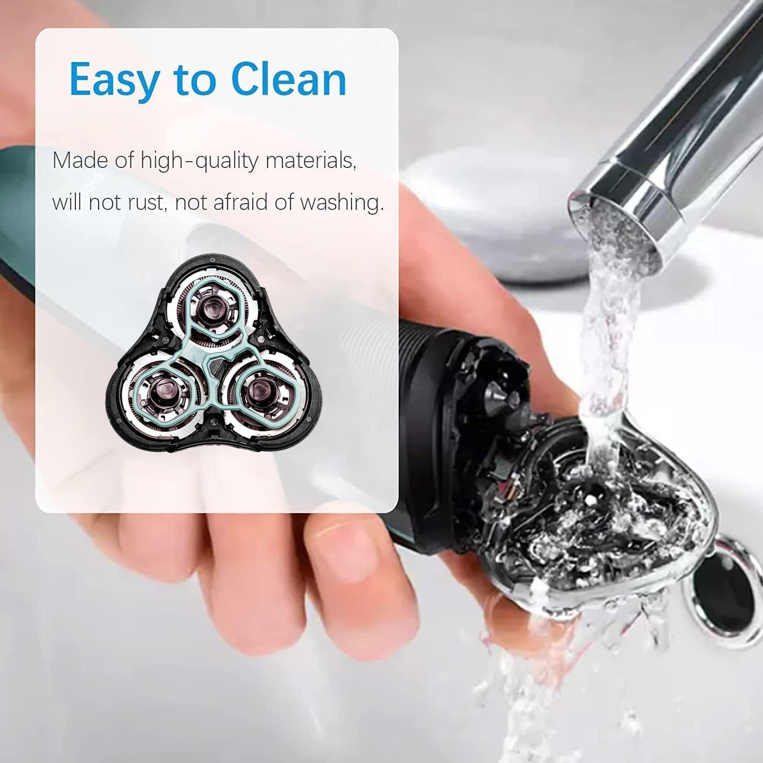 RQ11 Replacement Shaver Heads Compatible with Philips Norelco Sensotouch Repl…