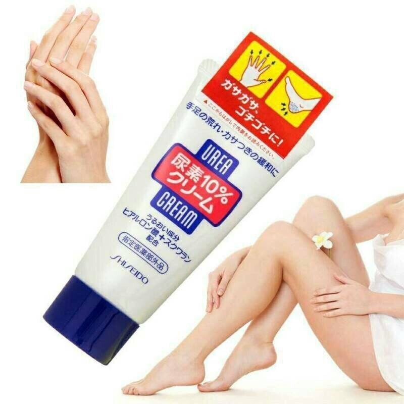 Shiseido UREA 10% Moisture with Hyaluronic Hand & Foot Cream Tube 60g – Japan