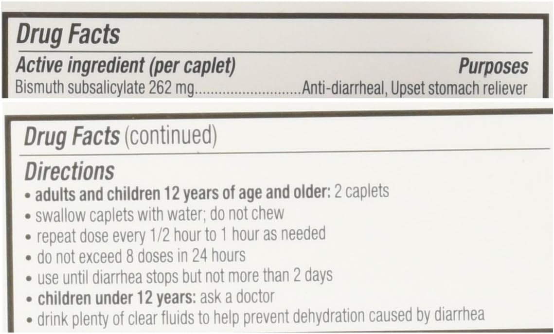 Multi-Symptom Stomach Relief Caplets – Fast-Acting, On-the-Go Comfort