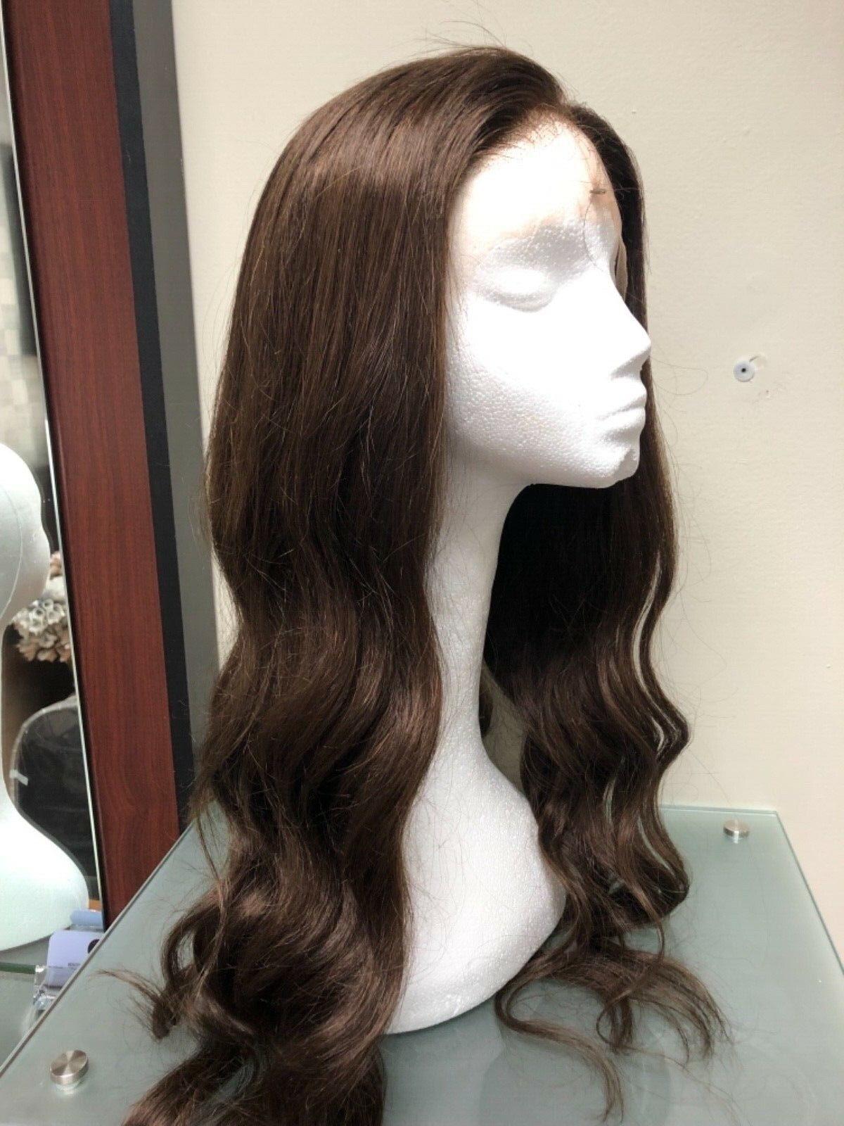 772 Glam 24″ Human Hair Medical Wig Unit
