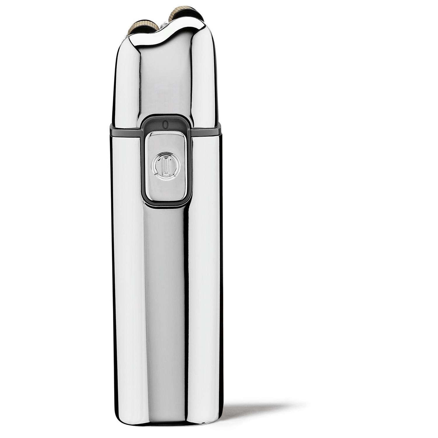 Silver Metal Double Foil Shaver Cordless Electric Beard Trimmer Razor