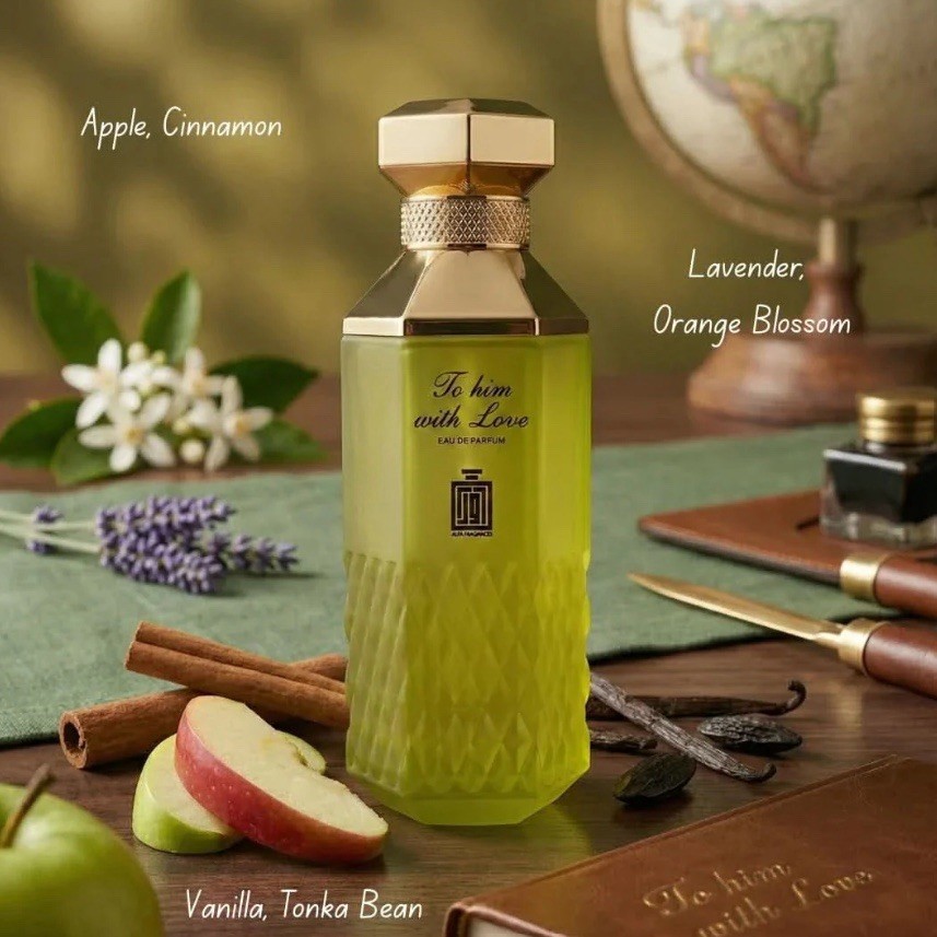 Aura Fragrances To him with Love Eau de Parfum Natural Spray 3.4 fl oz Regular