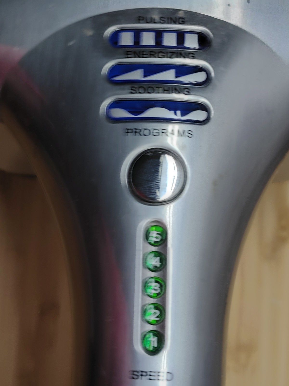 Brookstone Max BST-007 Dual Node 5 Speed 3Programs Full Body Percussion Massager