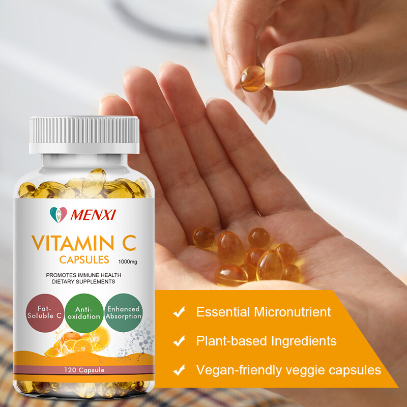 Vitamin C Capsules Immune Support,Antioxidant,High Strength 1000mg Anti-oxidant