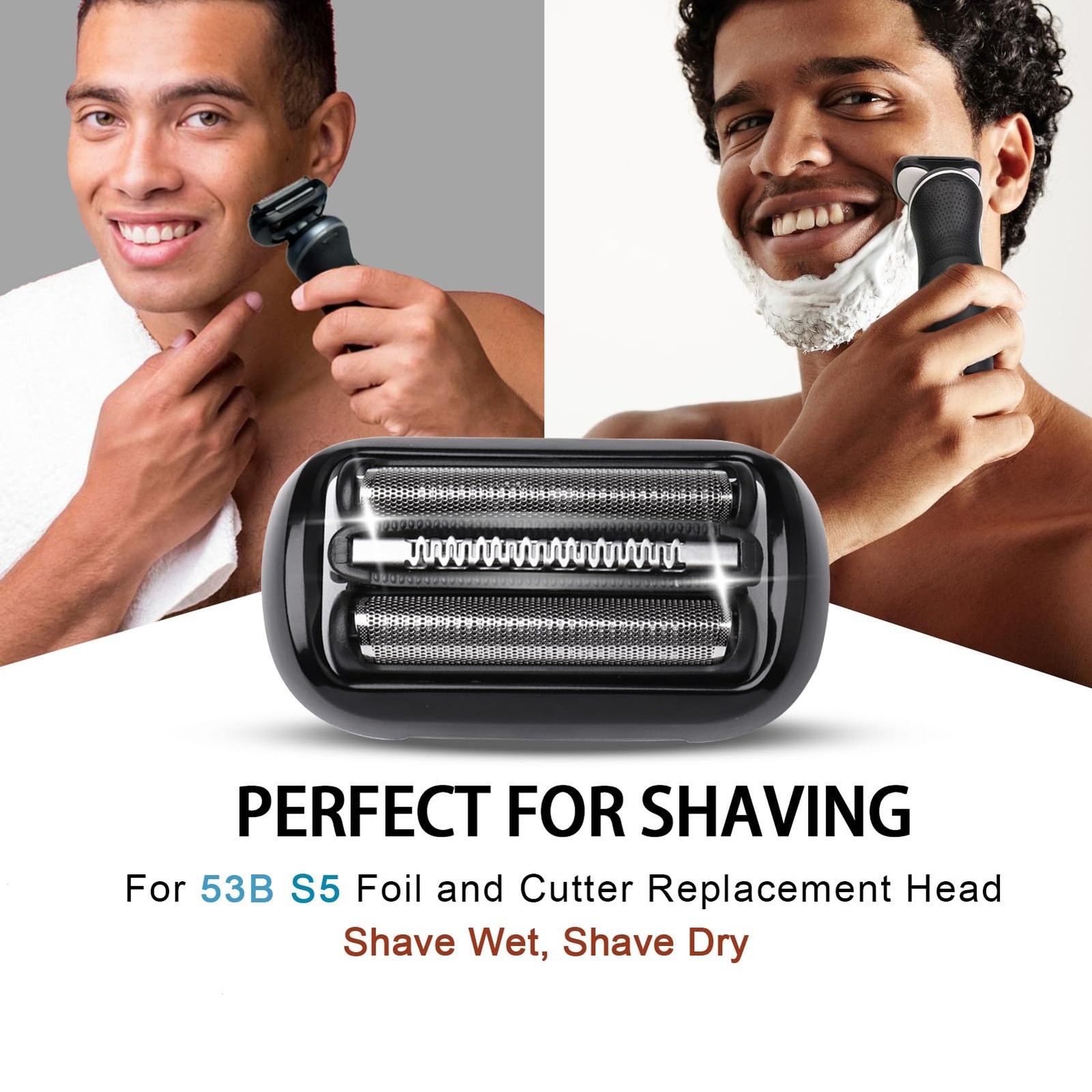Series 5 Series 6 53B Shaver Head for New Gens S5 S6 Razors, Compatible with …